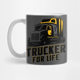 trucker for life Mug